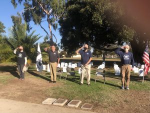 SDVFP Members: Paul Ross, Jim Brown, Vic White and George Jiracek.