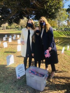 Also attending the ceremony were Blue Star Family members Kate Moore, sister Hayden Moore and Tara Moore-Fox.